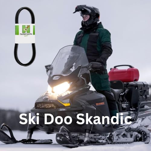 Hunterworks (Snowmobile) Belt for Ski Doo Skandic LE, WT, SWT, Ace 900, E-TEC, 600 HO, Ace 900 Turbo, 600 R, 600 HO|B0FNS345HD