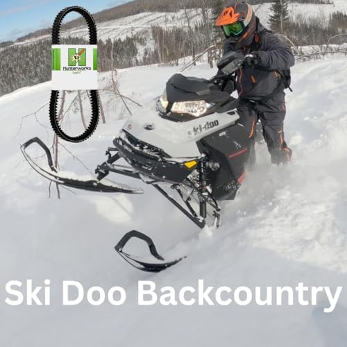 Hunterworks (Snowmobile) Belt for Ski Doo Backcountry/E-TEC 600R / Sport 600 EFI/Adrenaline E-TEC 600R|B0FNPYL7B8
