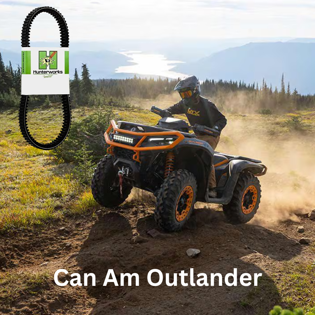 Hunterworks CVT Drive Belt for 2023-2025 Can Am Outlander 500 & 700 (All Models) / 2025 Can Am Outlander 850 & 1000 (All Models)