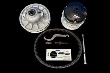 Duraclutch R-Series complete clutch kit 15-625 with RXS primary clutch, TEAM secondary clutch, belt and tools for 2017-2018 Polaris Ranger XP 1000 Crew