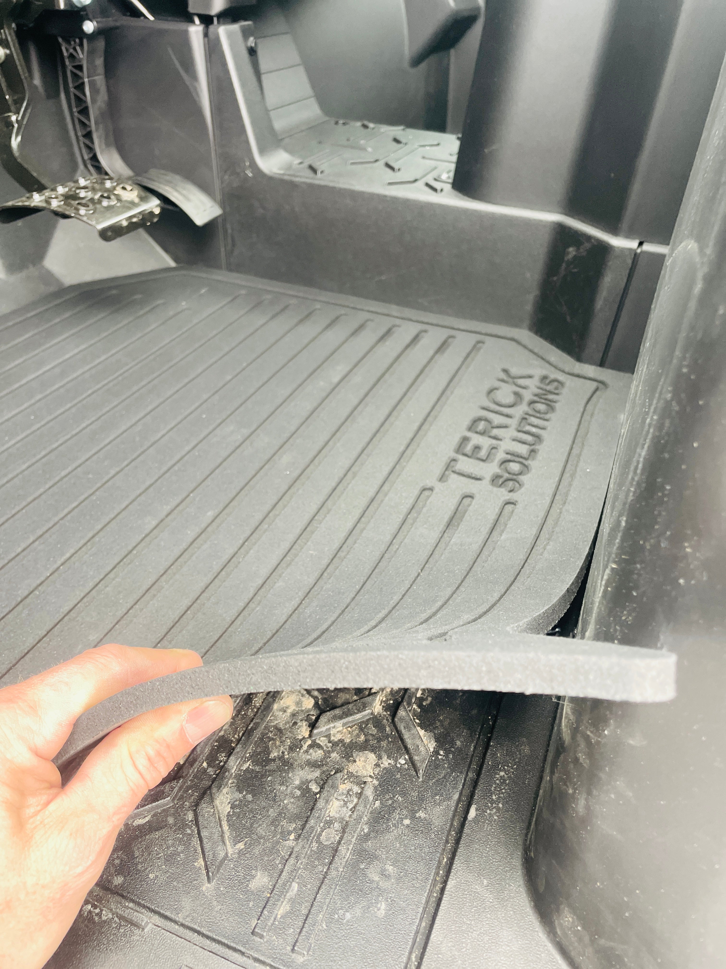 2024-2026 Kawasaki Ridge 2 Door Rubber Floor Mats (All Models