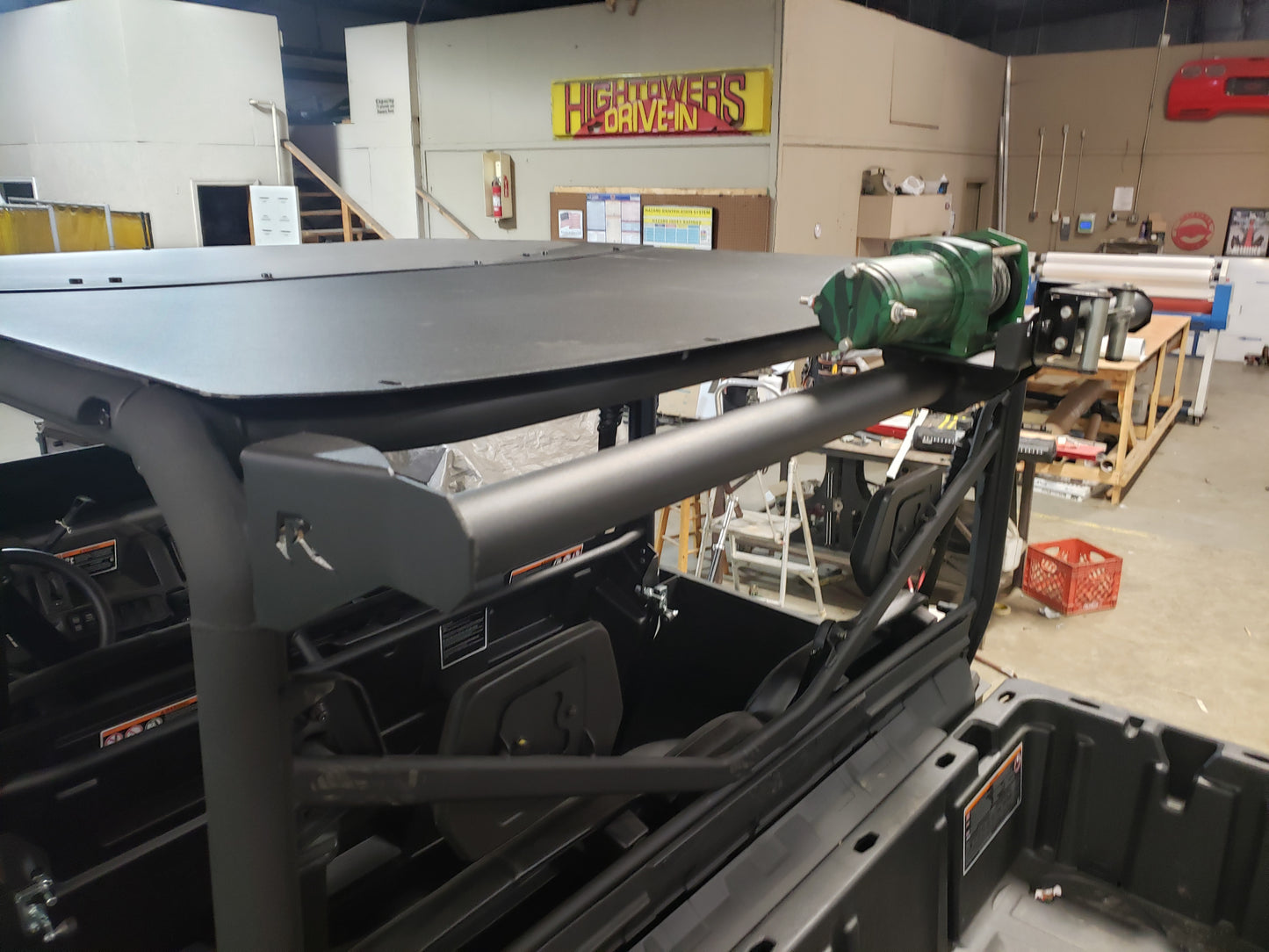 Rage Fab Game Loader Winch Bar for Polaris Ranger XP 1000