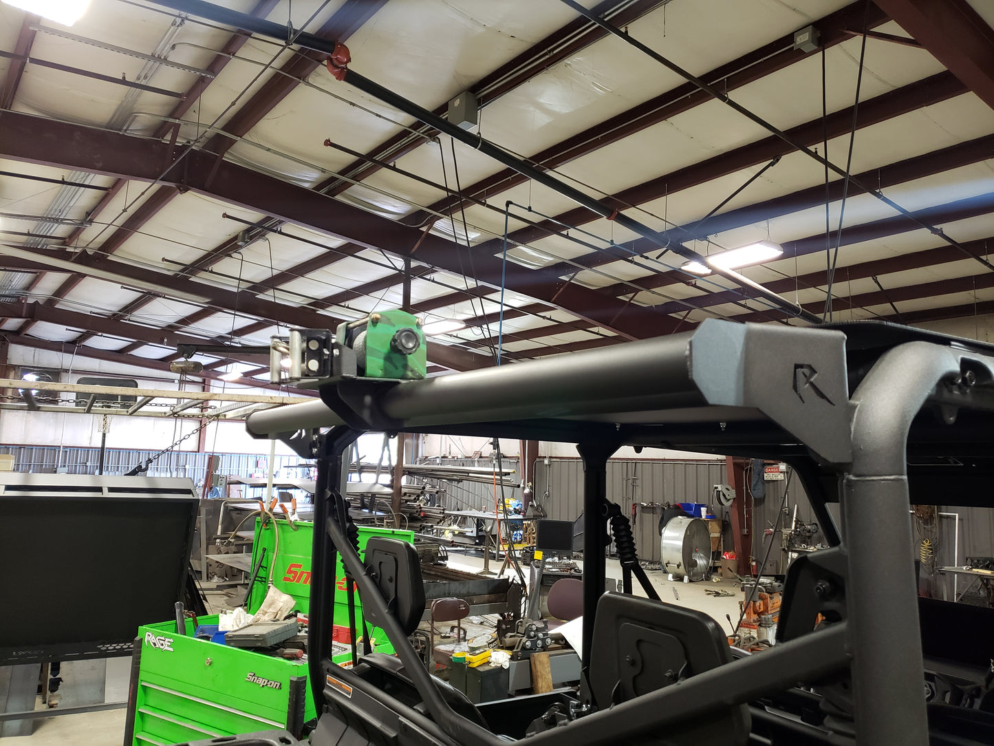 Rage Fab Game Loader Winch Bar for Polaris Ranger XP 1000