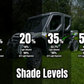 Kawasaki Ridge Front Window Tint / 2-Door & 4-Door Pre-Cut Ceramic Window Film