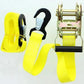 SuperTieDown 1.5 Inch Self-Tensioning Ratchets & Straps (2 Pack)