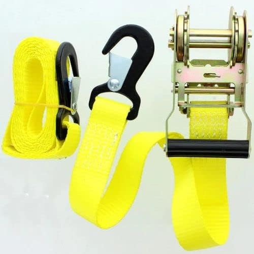 SuperTieDown 1.5 Inch Self-Tensioning Ratchets & Straps (2 Pack)