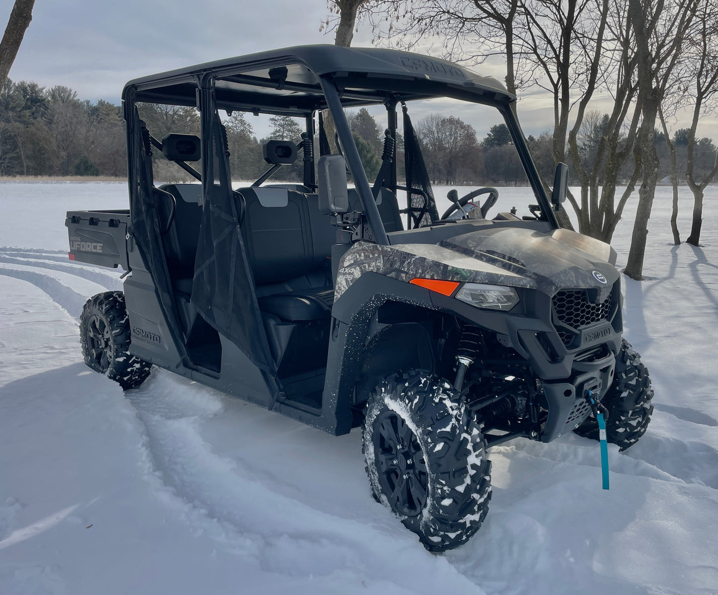 CFMOTO UFORCE 800XL Rubber Floor Mats