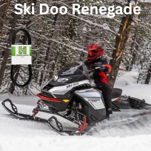 Hunterworks (Snowmobile) Belt for Ski Doo Renegade X E-TEC, X 4-TEC, Enduro, Backcountry, Adrenaline, X, 1200, Ace 900, 600 HO, 800R, 600R|B0FNS1ZXSD