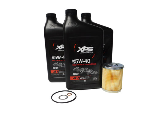 2019-2024 Can-Am Ryker 600 Ace OEM Full Synthetic Oil Change Kit 5W-40 9779490