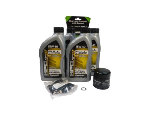 2012-2026 Kawasaki OEM Teryx 1000, 750 Full Synthetic Oil Change Kit 99974-0160