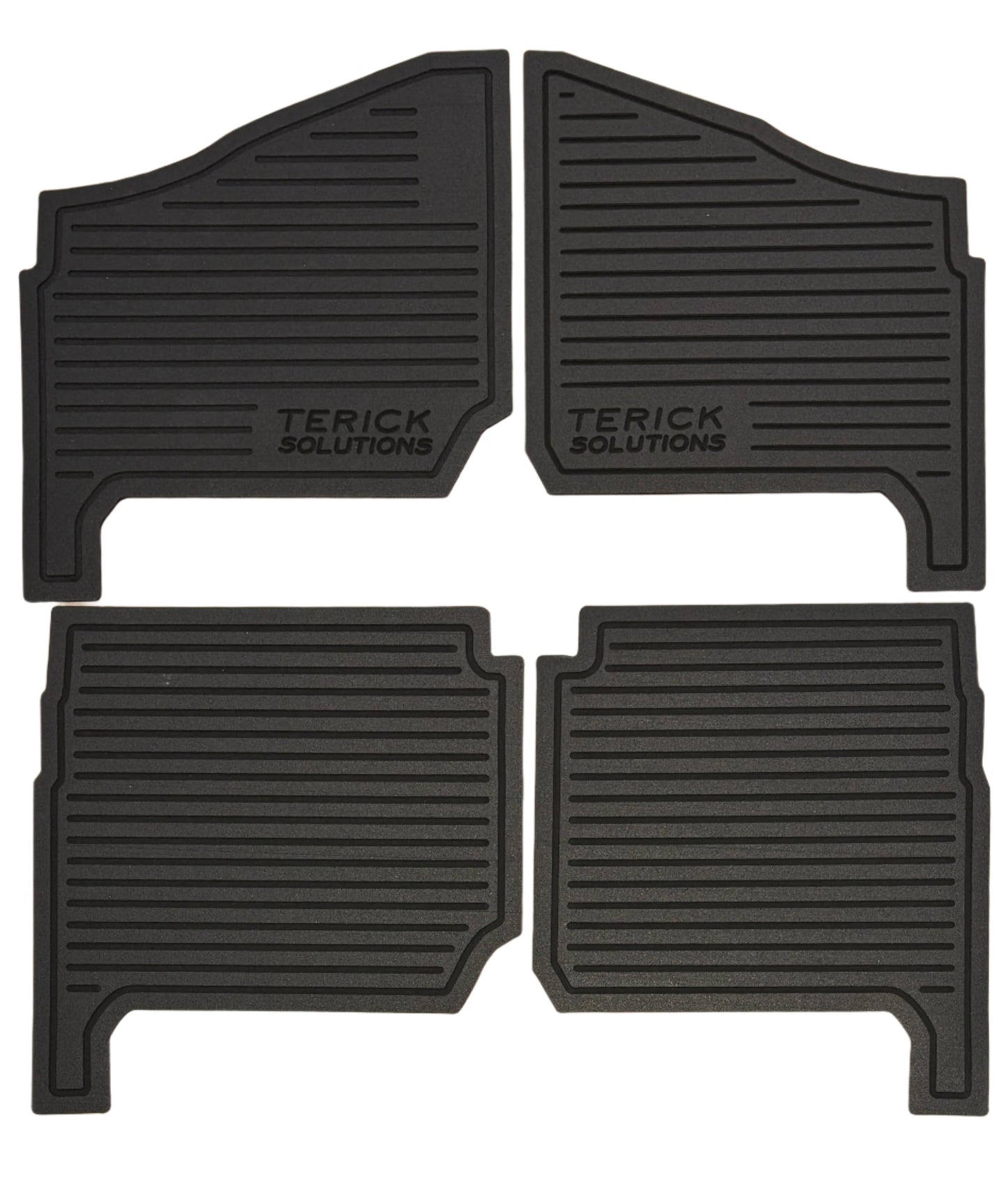 2018-2026 Polaris Ranger SOHC 1000 Rubber Floor Mats (NON XP MODELS) Base,EPS,Premium