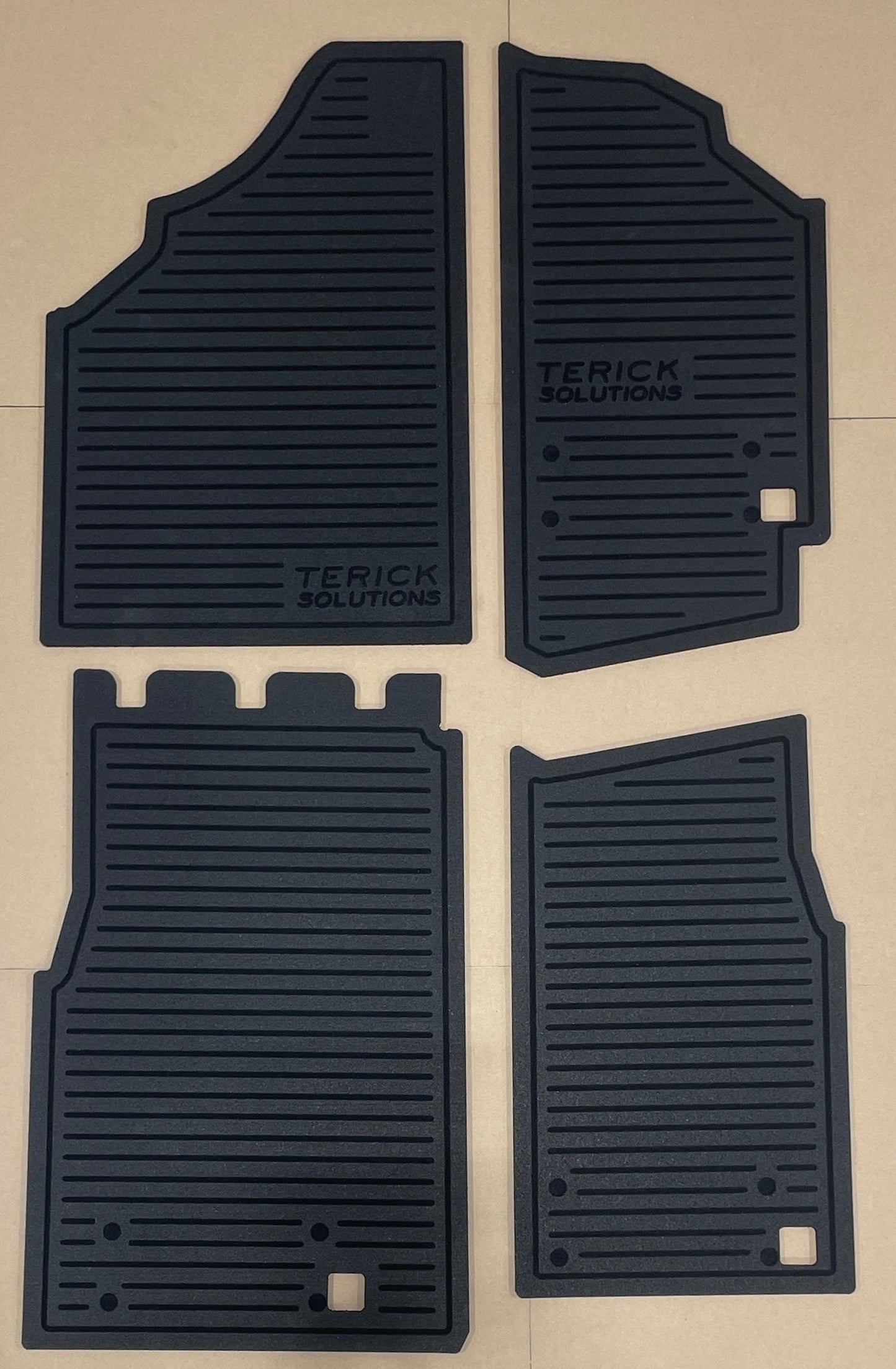 2016-2025 Can-Am Defender / MAX HD10, HD9, HD8 Rubber Floor Mats