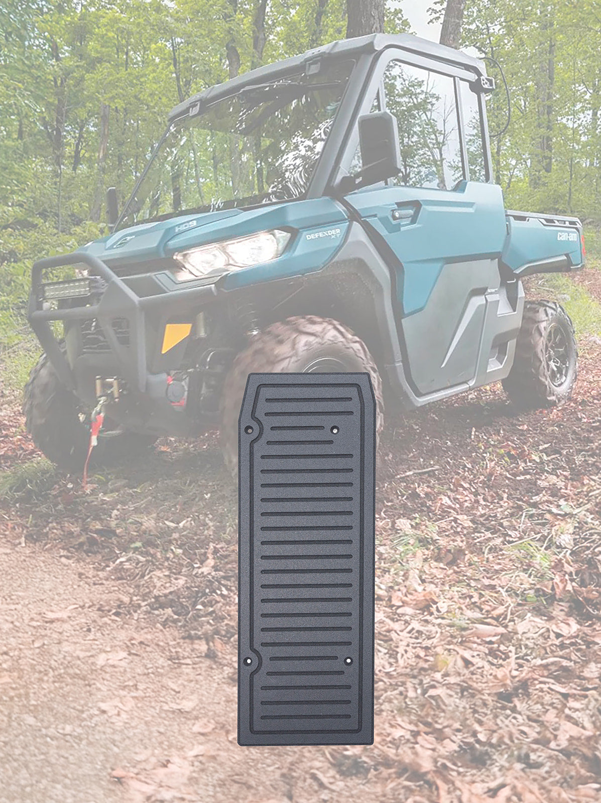 Rubber Floor Mats Can-Am Defender *New HD11*