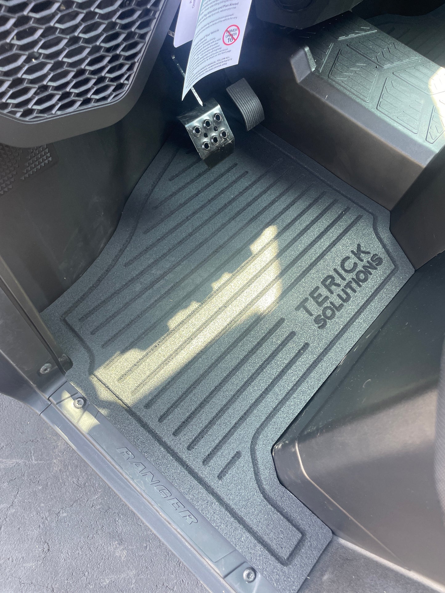 2018-2026 Polaris Ranger XP 1000 Rubber Floor Mats