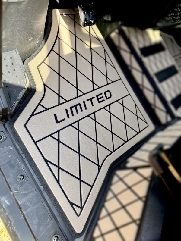 Limited Diamond Terra/Black – 2026+ Can-Am Defender HD11 Floor Mats by RADTECH