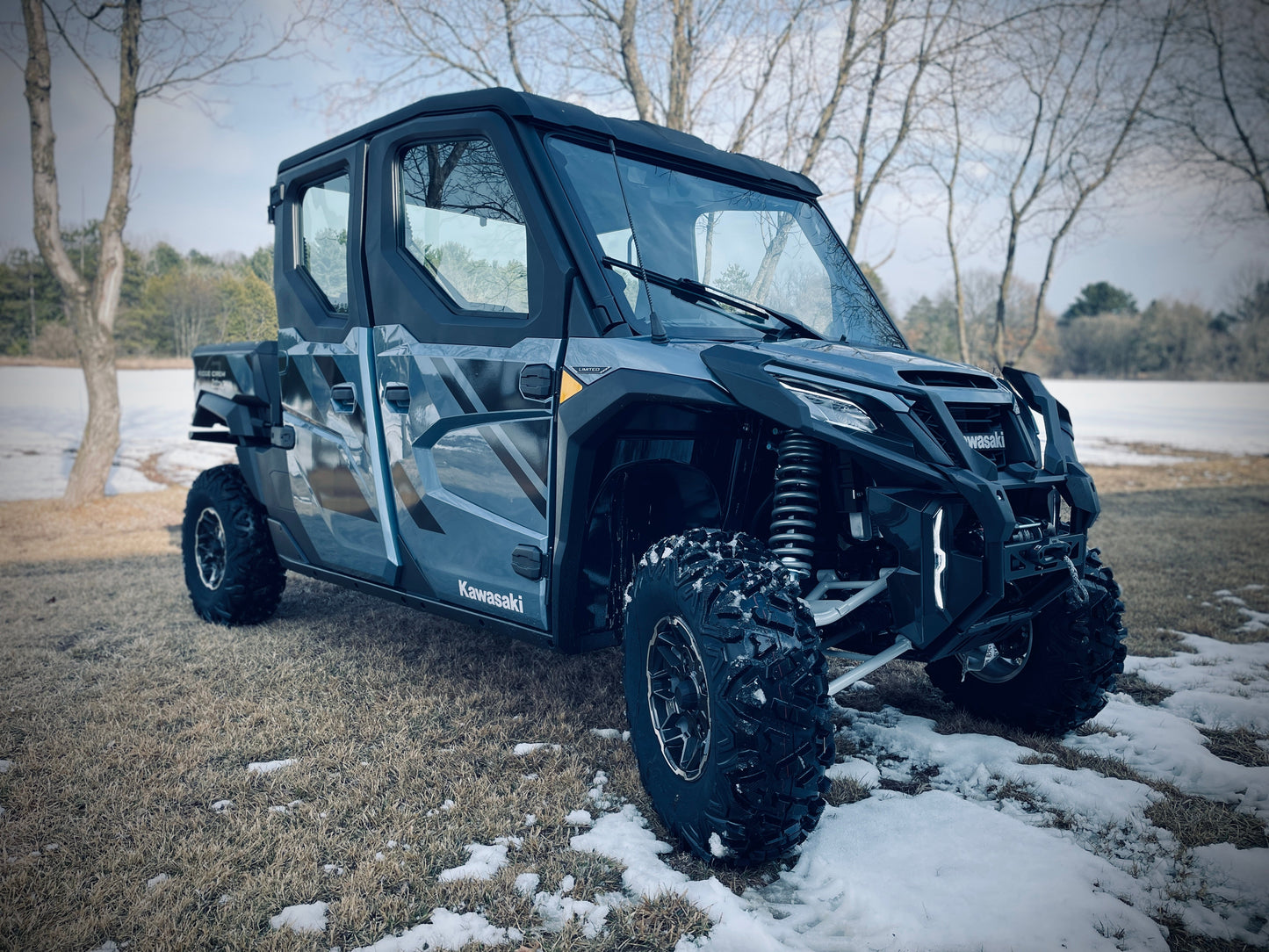 2024-2026 Kawasaki Ridge (Crew) Rubber Floor Mats