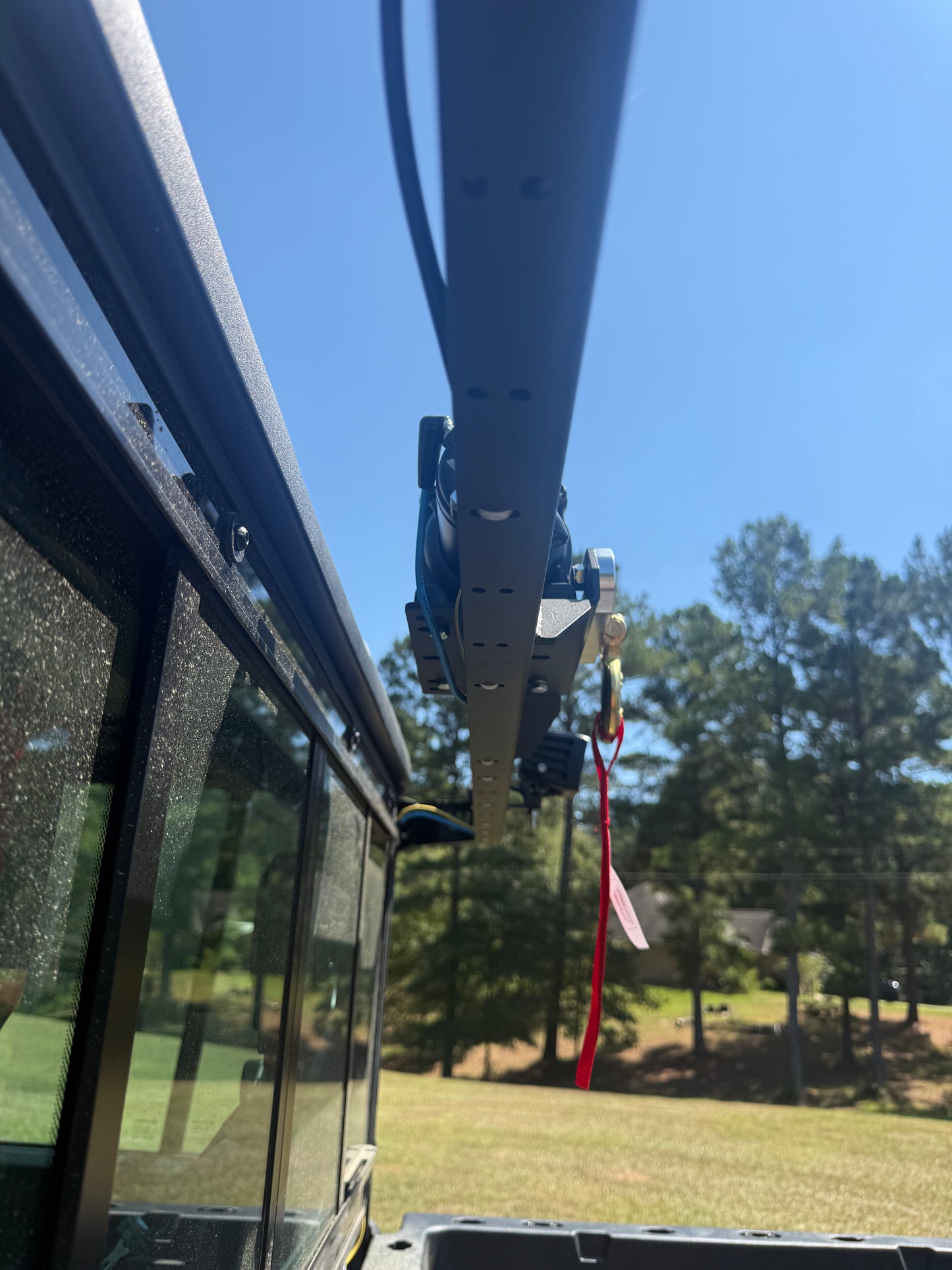 CF Moto U10 Pro Game Loader Bar - Game Loading Winch Bar (Optional Winch and LED Lights)