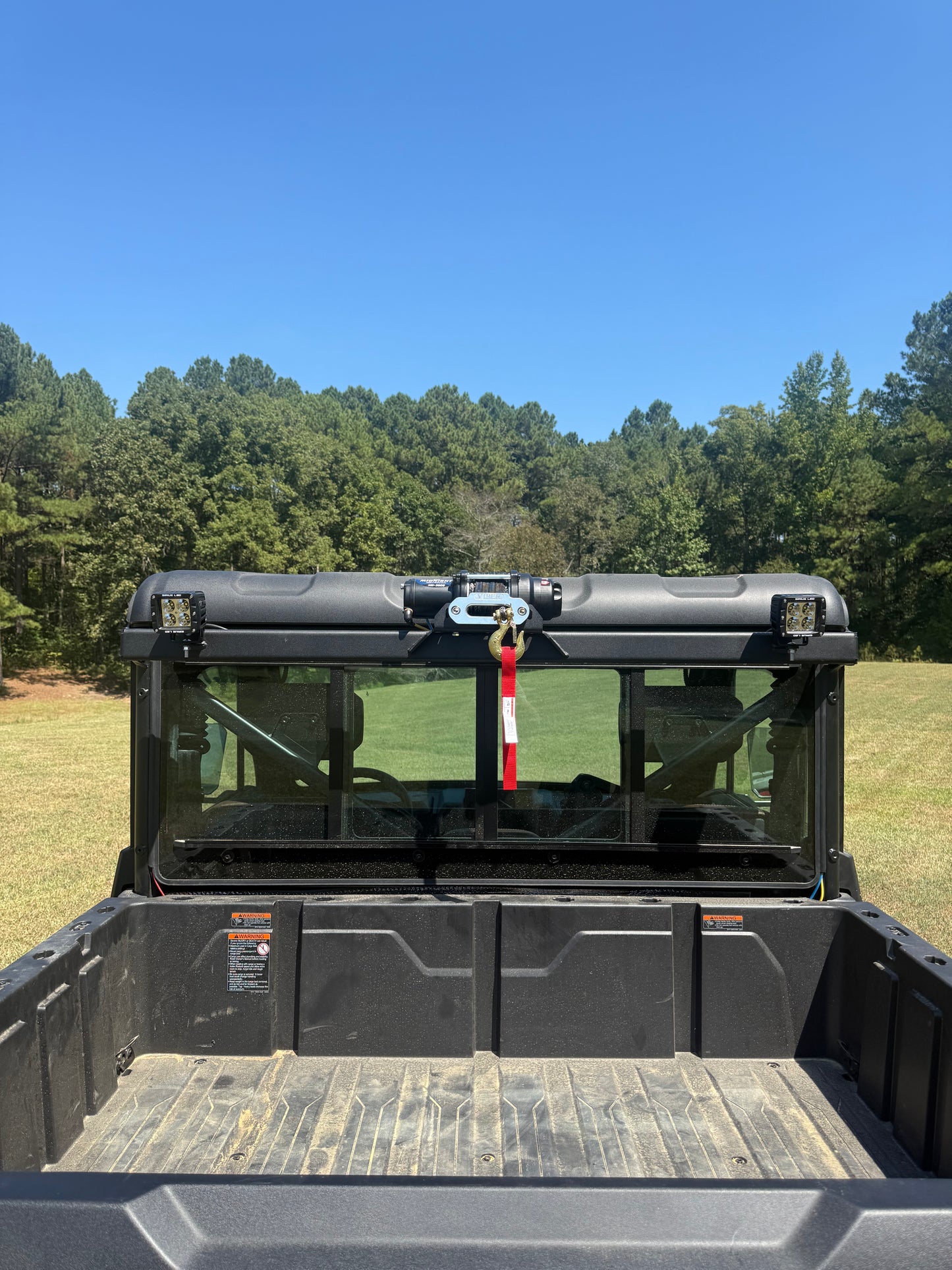 CF Moto U10 Pro Game Loader Bar - Game Loading Winch Bar (Optional Winch and LED Lights)