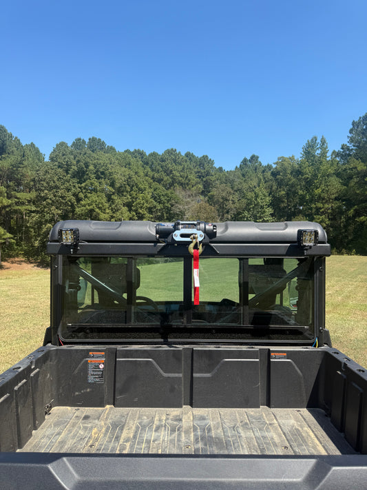 CF Moto U10 Pro Game Loader Bar - Game Loading Winch Bar (Optional Winch and LED Lights)