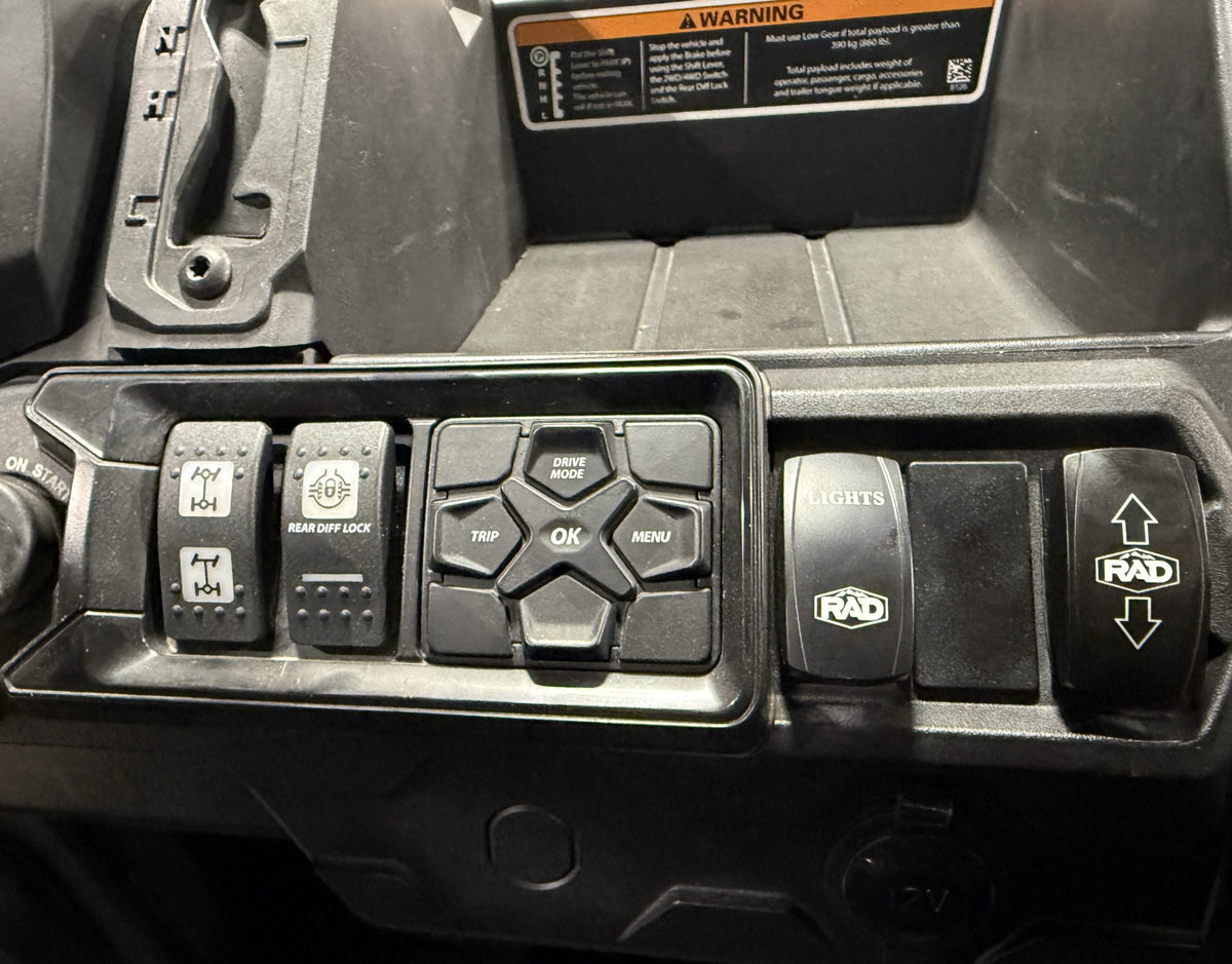 2016+ Can-Am Defender HD5-HD10 Power Dump Bed Lift
