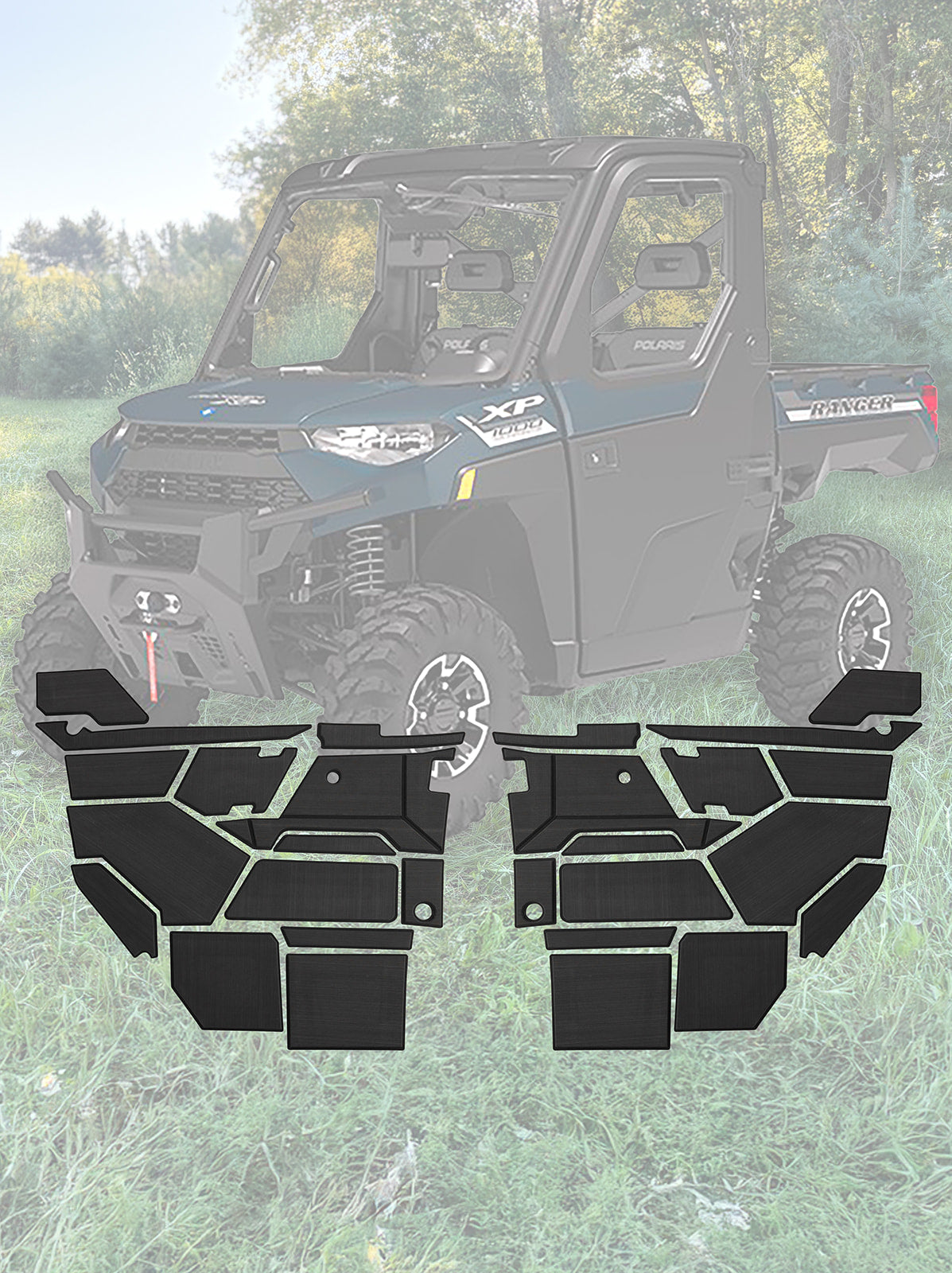 Ranger XP 1000 EVA foam door insert kit