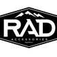 Slanted Black/White – 2026+ Can-Am Defender HD11 Tunnel Kit by RADTECH