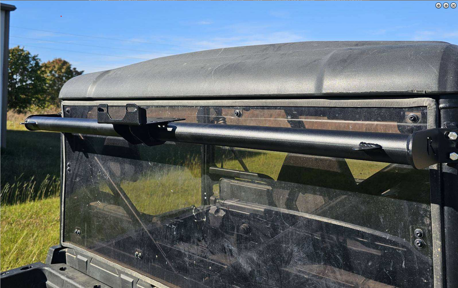 CF Moto Rage Fab Game Loader Winch Bar