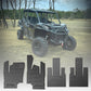 Can-Am Commander / Maverick Gen 2 Rubber Floor Mats