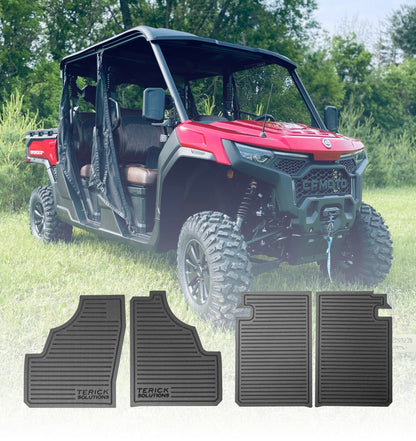 CFMOTO U10 XL PRO Crew Rubber Floor Mats