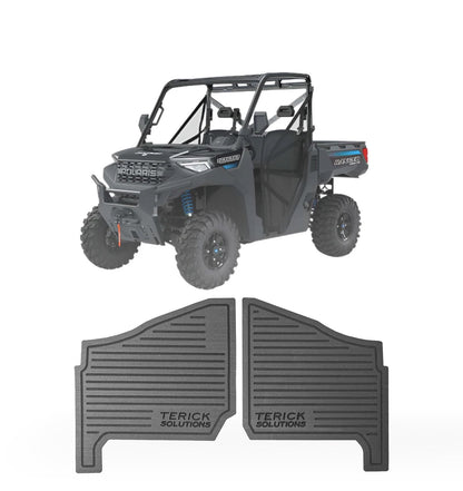 2018-2026 Polaris Ranger SOHC 1000 Rubber Floor Mats (NON XP MODELS) Base,EPS,Premium