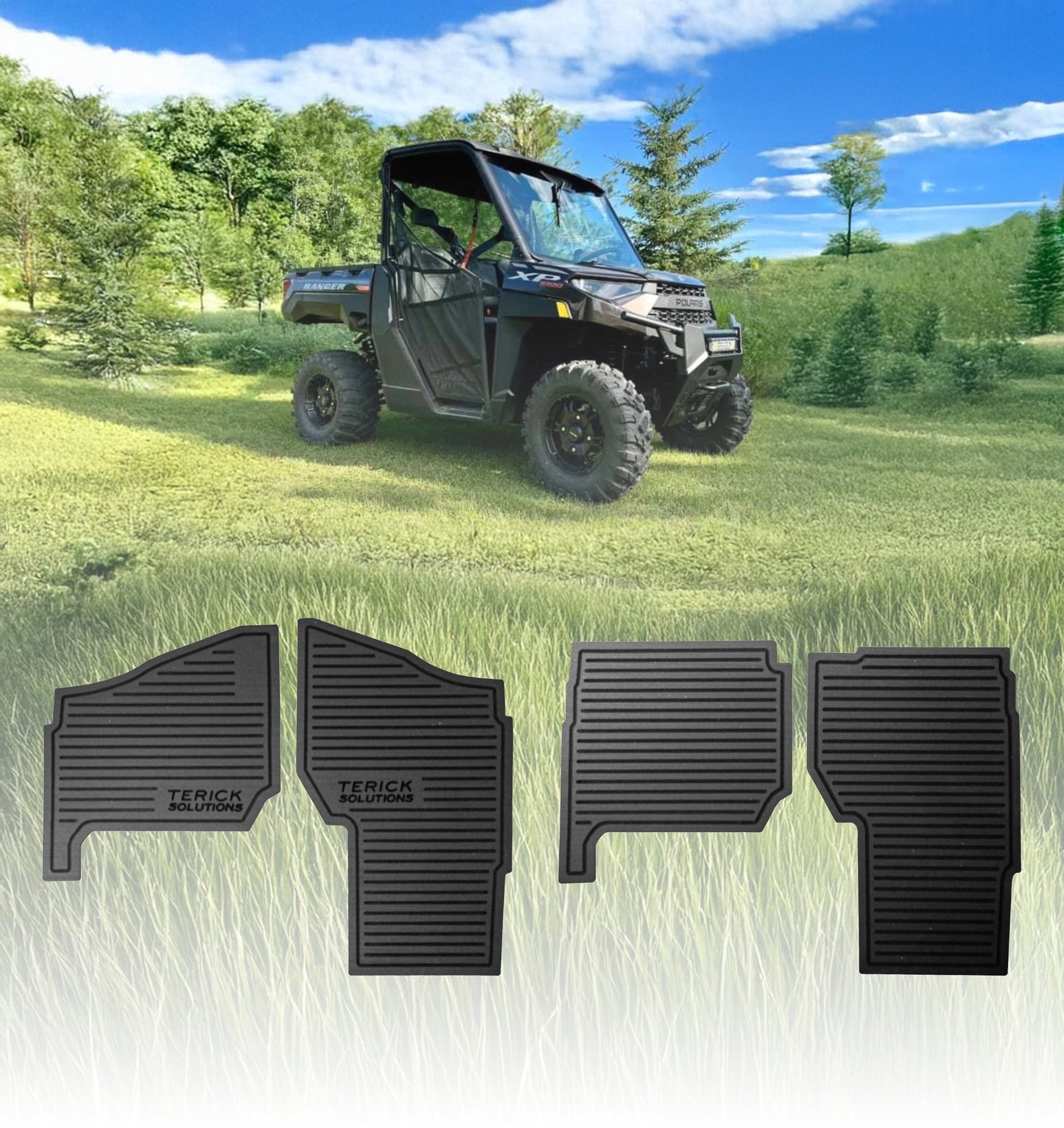 2018-2026 Polaris Ranger XP 1000 Rubber Floor Mats