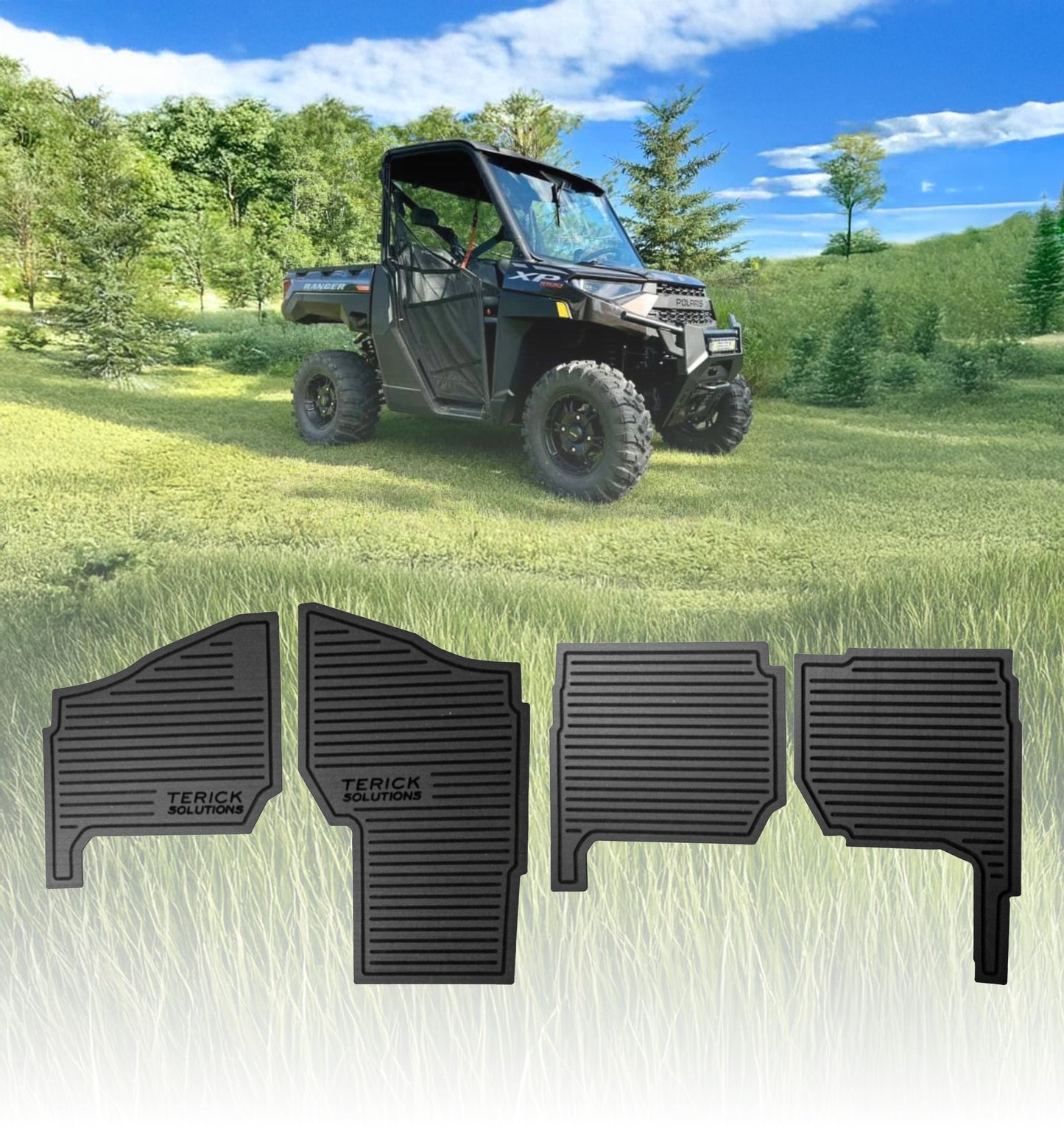2018-2026 Polaris Ranger XP 1000 Rubber Floor Mats