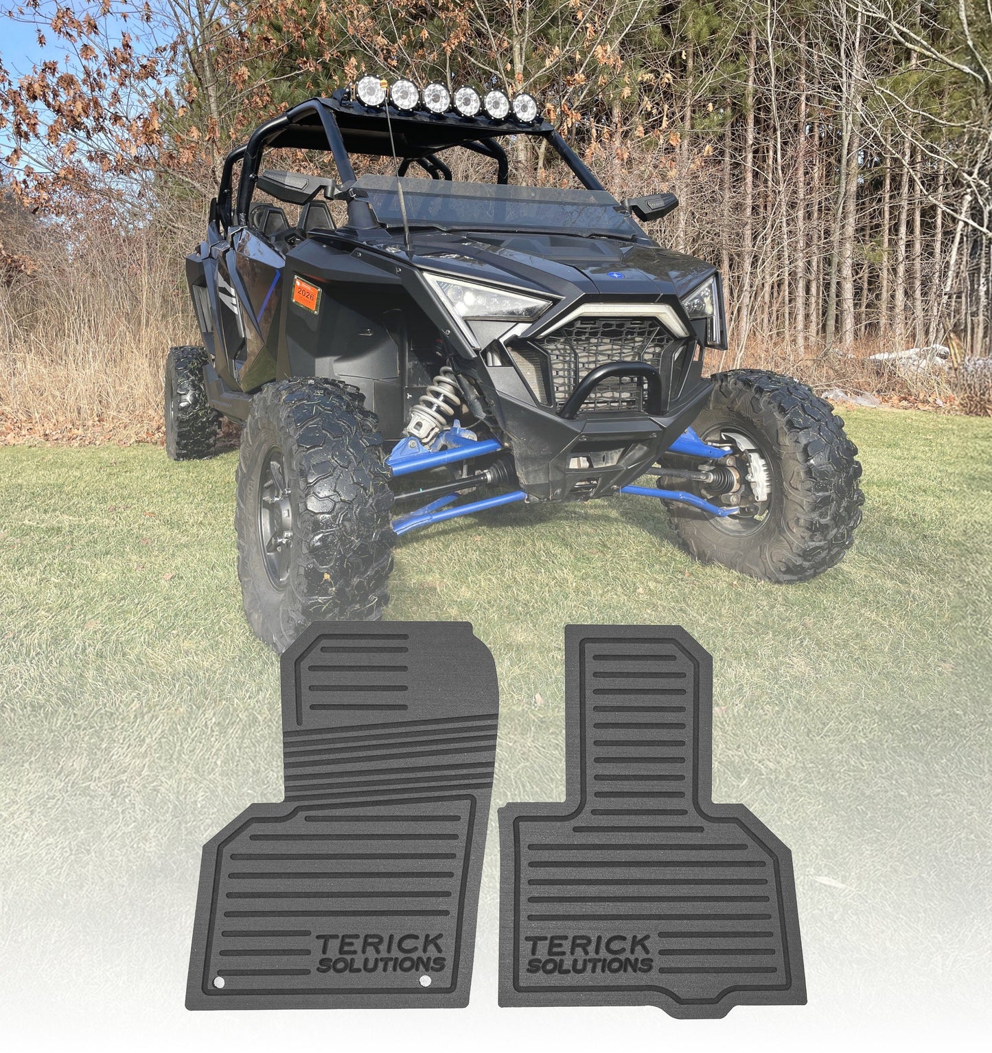 2022-2026 Polaris RZR PRO R Rubber Floor Mats
