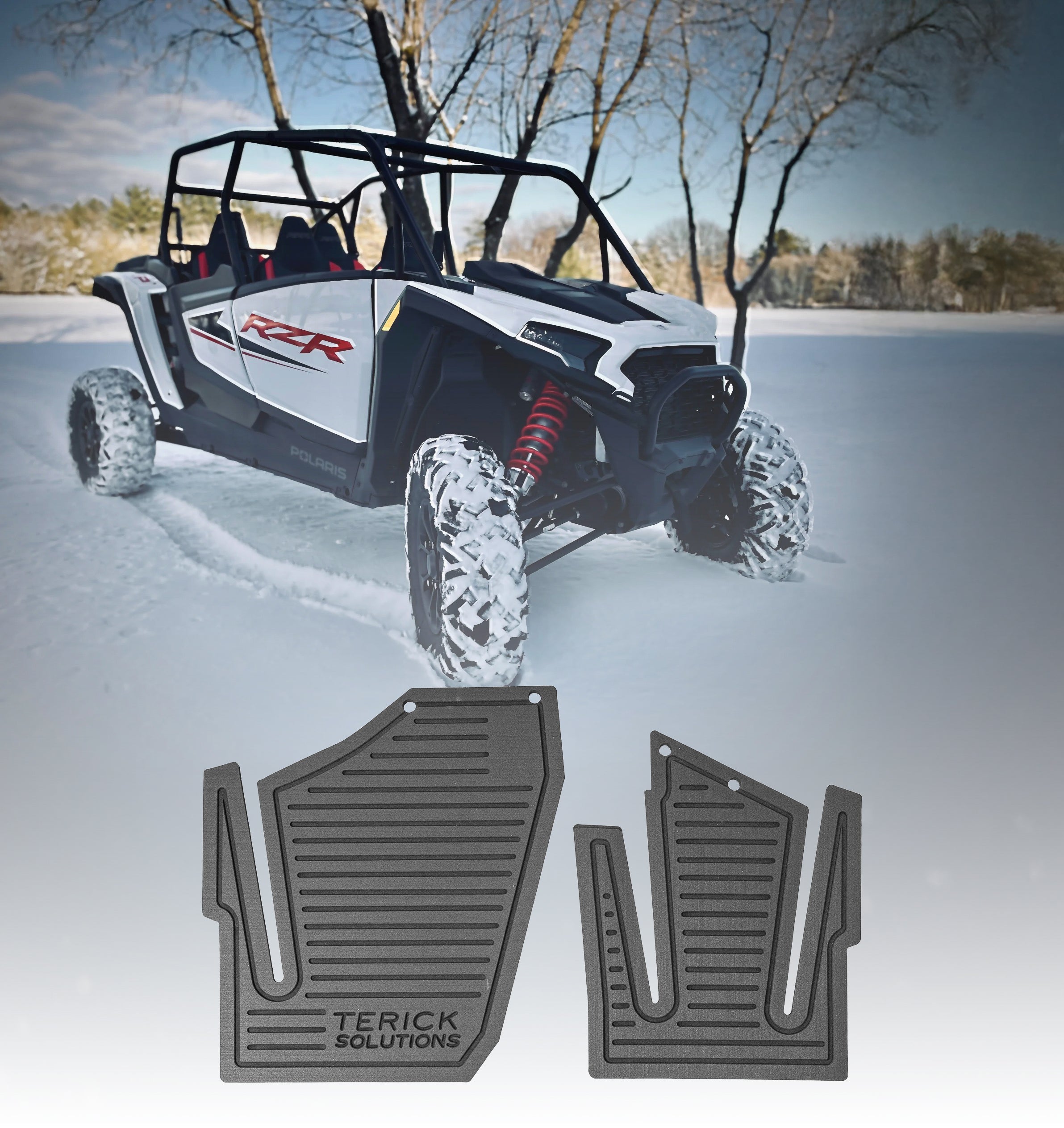 2024-2026 Polaris RZR XP 1000 Rubber Floor Mats – Hunterworks
