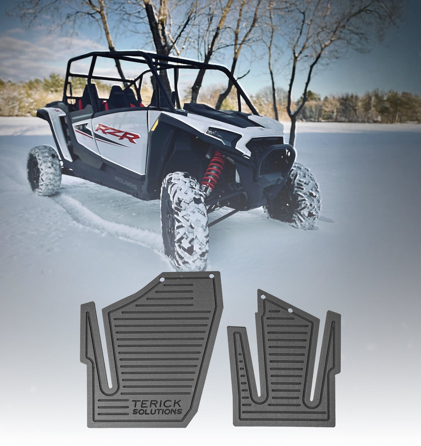 2024-2026 Polaris RZR XP 1000 Rubber Floor Mats