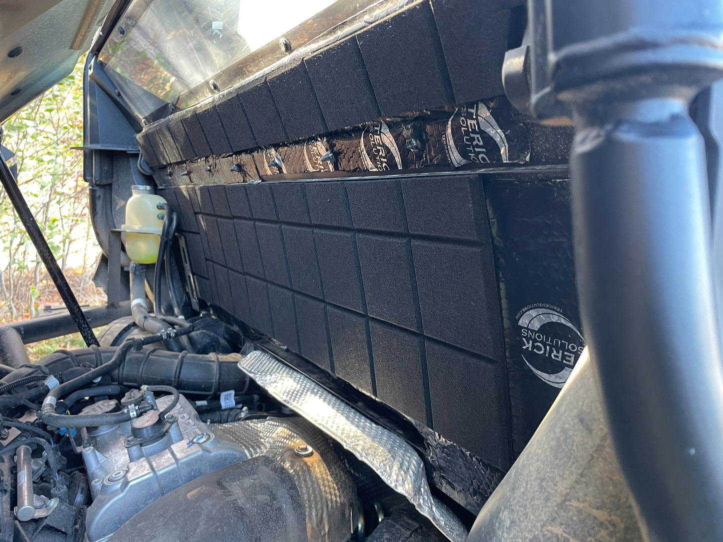 UTV Sound Absorbing Acoustic Panels, Can Am, Polaris, CF Moto, Kawasaki