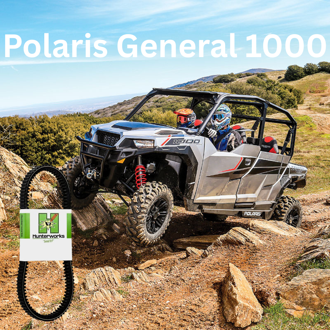 Hunterworks rocks & mud Polaris RZR, General CVT drive belt