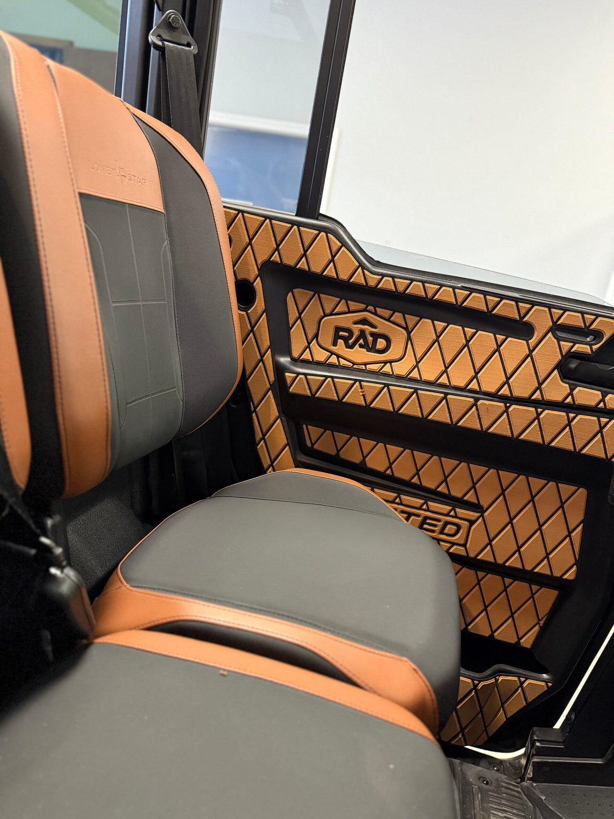 RADTECH foam door panel kit contents for Can-Am Defender
