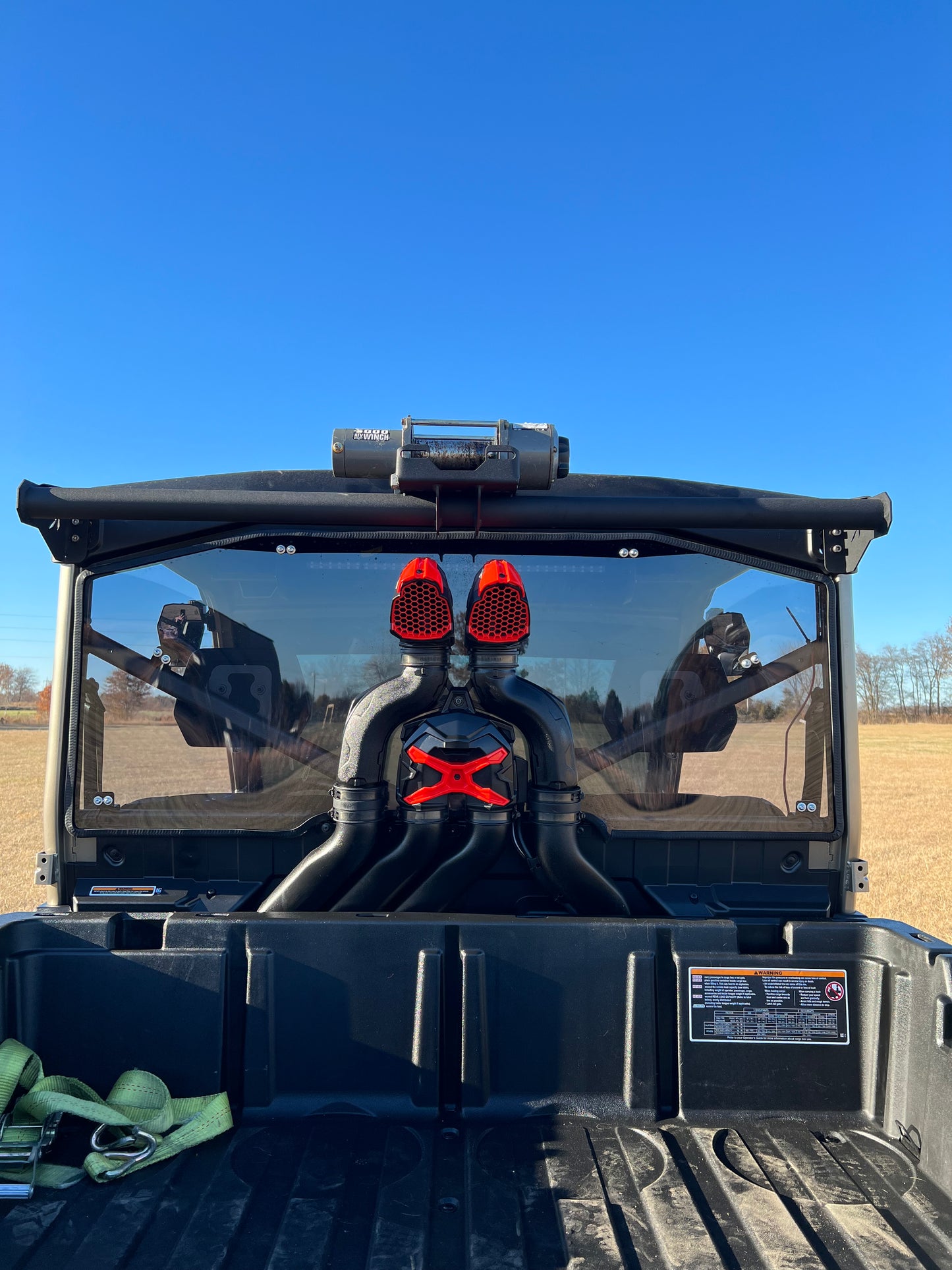 Rage Fab Game Loader Winch Bar for Can Am Defender Models