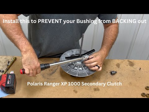 Bushing Retainer Install for Polaris Ranger XP 1000