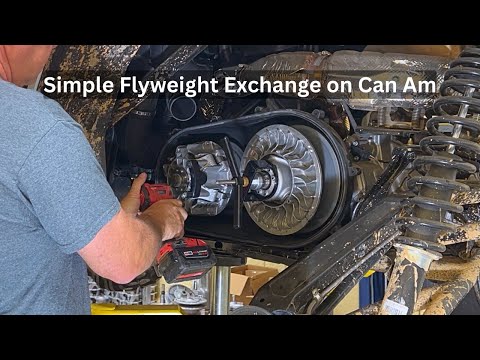 Easy Way to Adjust the Flyweights on a Can Am