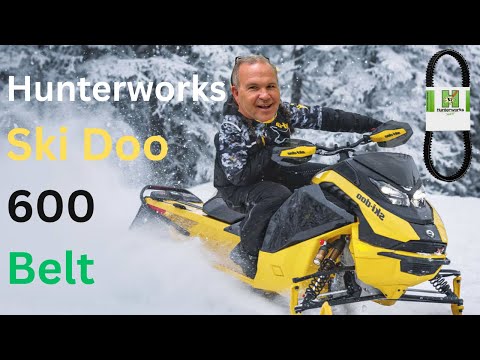 Hunterworks Ski Doo 600 Snowmobile Drive Belt