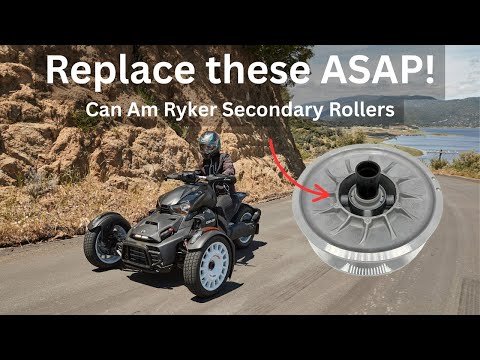 Do not be left STRANDED, Replace these Can Am Ryker Secondary Rollers