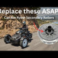 Do not be left STRANDED, Replace these Can Am Ryker Secondary Rollers