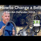 How to Change a Belt: Can Am Defender HD11