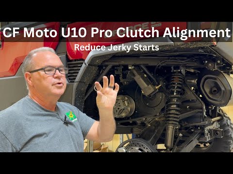 CF Moto U10 Pro Belt and Clutch Alignment (Using Shims)